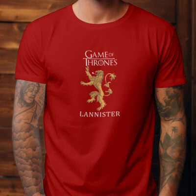 CAMISETA GAME OF THRONES CASA LANNISTER